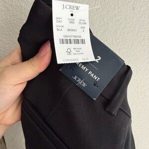 J. Crew Black Stretch Remy Pant